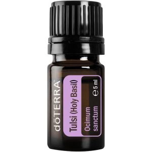 Siauralapių bazilikų (Tulsi – Holy Basil) eterinis aliejus, 5ML